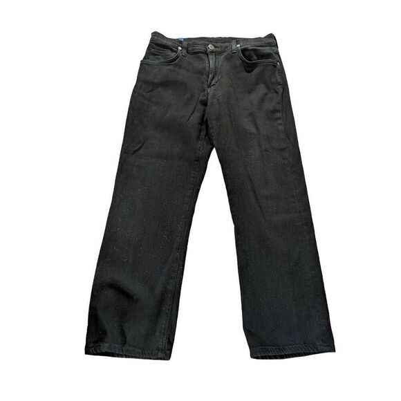 Citizens of Humanity Sid Men's Black High Rise Straight Leg Jeans Size 33/27 - Picture 1 of 5